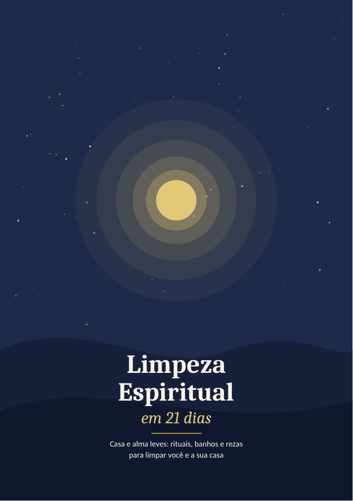 Capa do ebook Limpeza Espiritual em 21 Dias